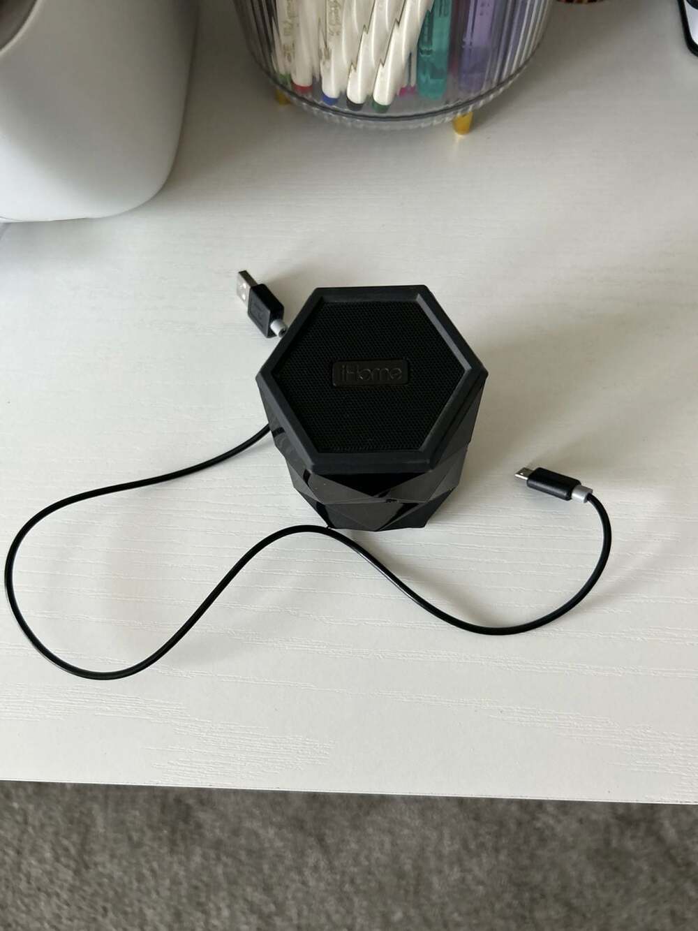 iHome iBT68 Color Changing Wireless Bluetooth Rechargeable Speaker